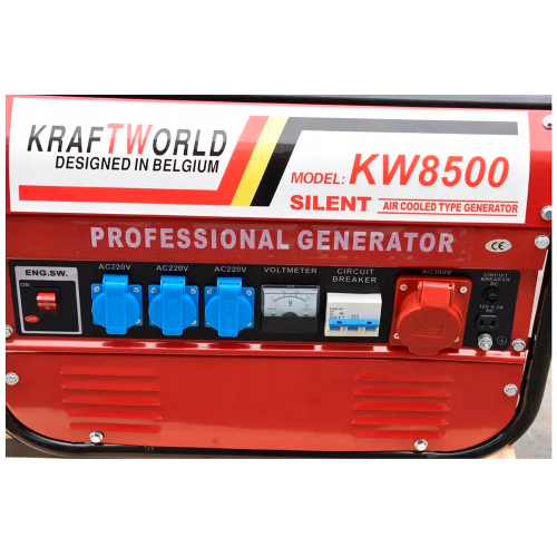 Generador de gasolina 4T KraftWorld KW8500