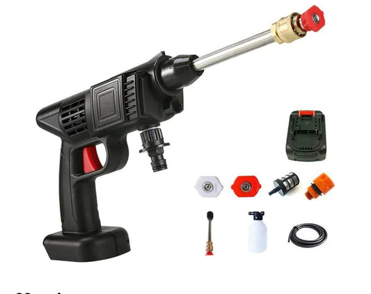 Hidrolimpiadora Inalámbrica 21V – Potente, Compacta y Sin Cables