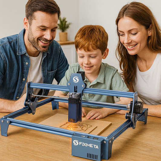 Máquina Láser CNC Multifunción para Madera, Metal y Acrílico